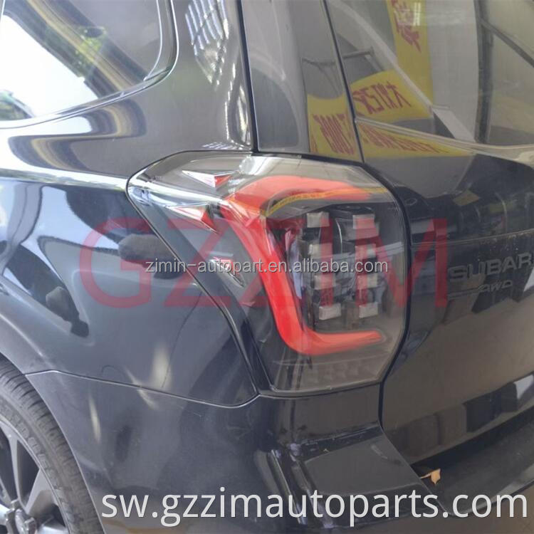 ABS Plastiki iliyoongozwa nyuma taa ya taa kwa Subaru Forester